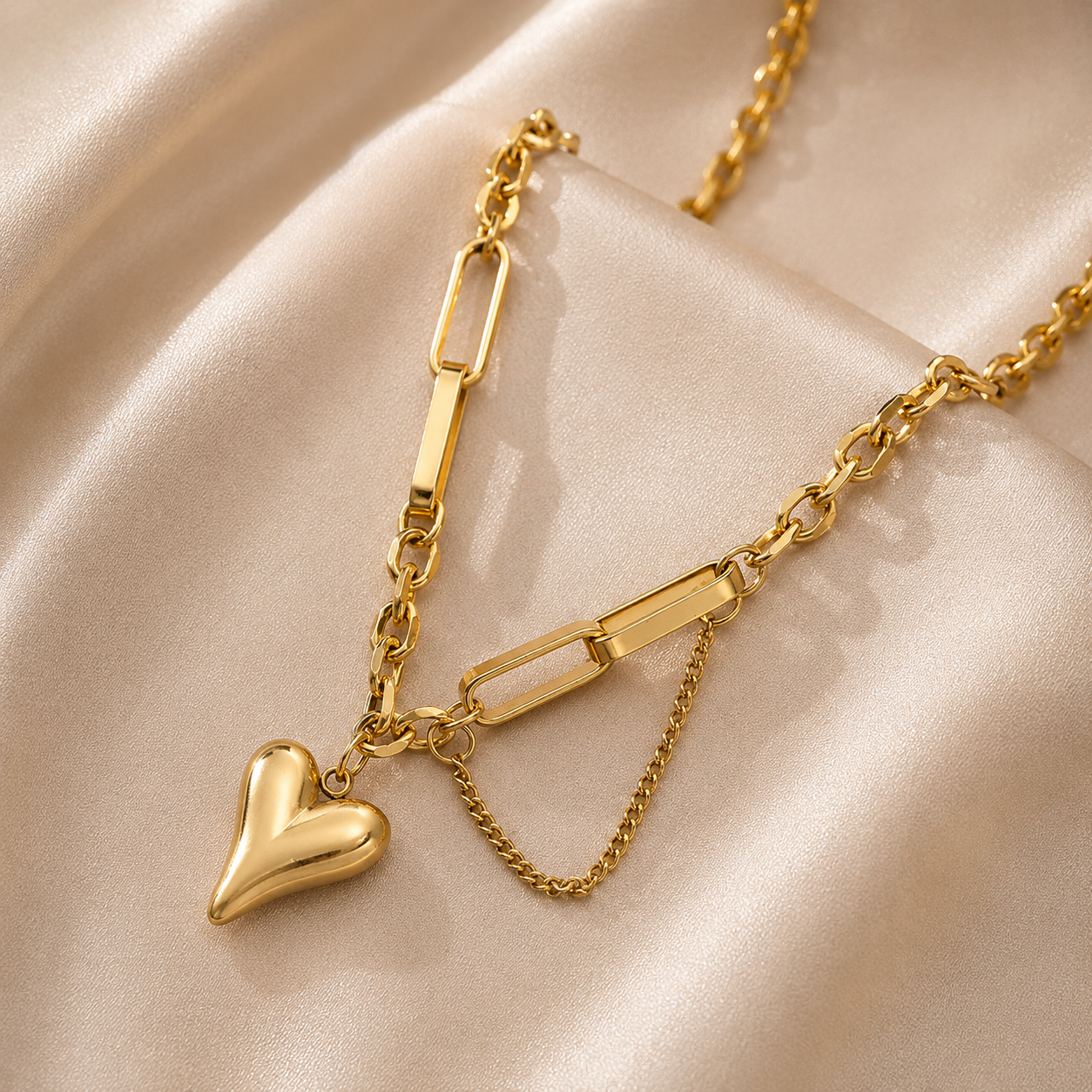 Amora Heart Charm Bracelet