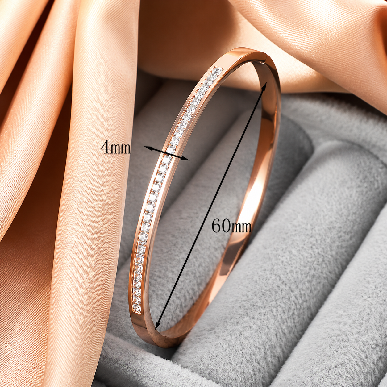 Aurielle Rose Gold Bracelet