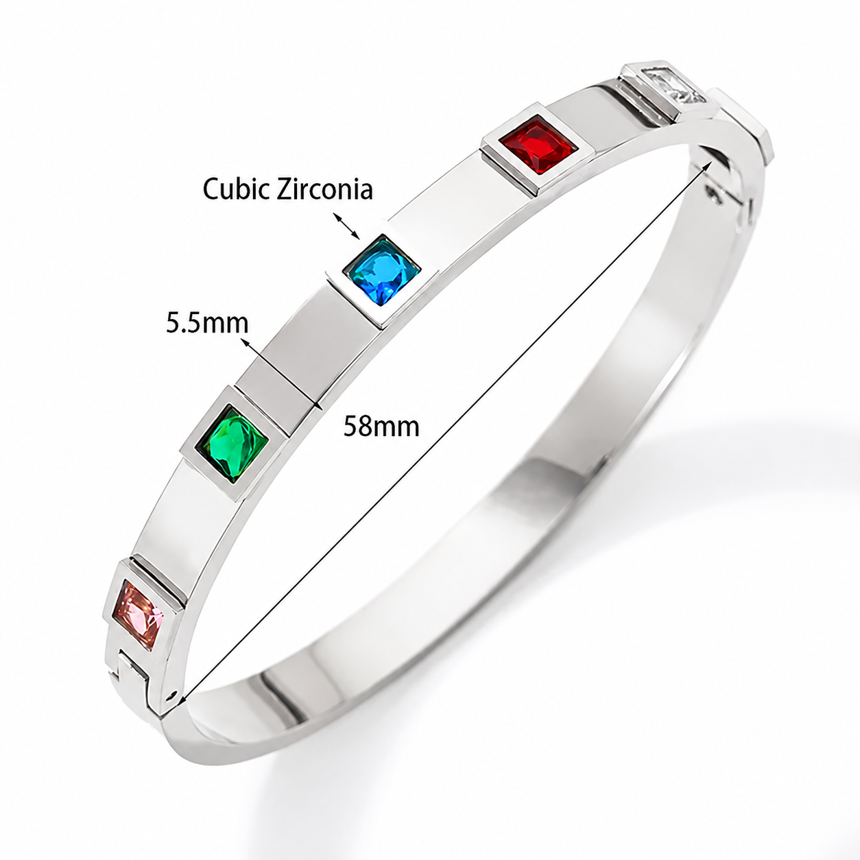 Prismelle Silver Bracelet