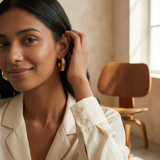 Homiblend Aurelia Curve Luxe Studs