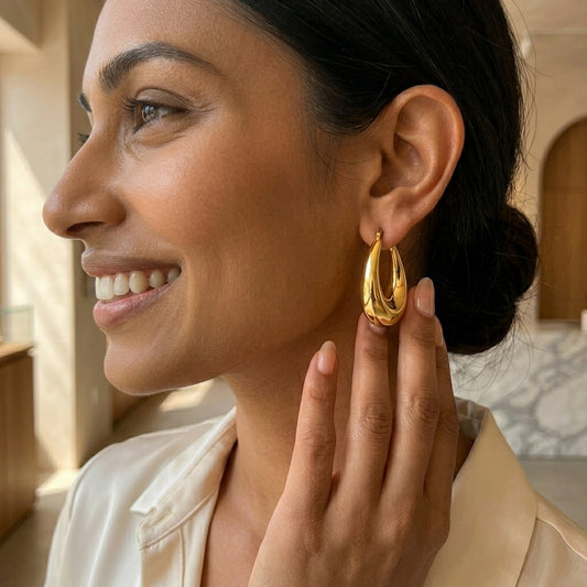 Homiblend Aurelia Drop Luxe Hoops