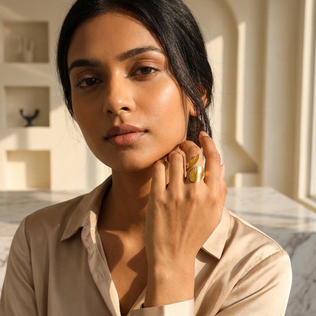 Zephira Gold Ring