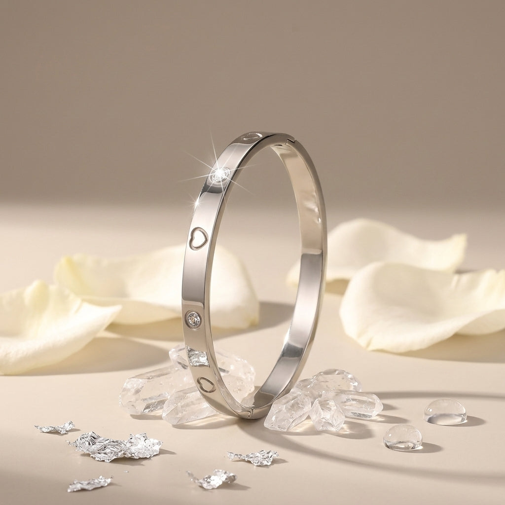 Eterna Silver Love Bracelet