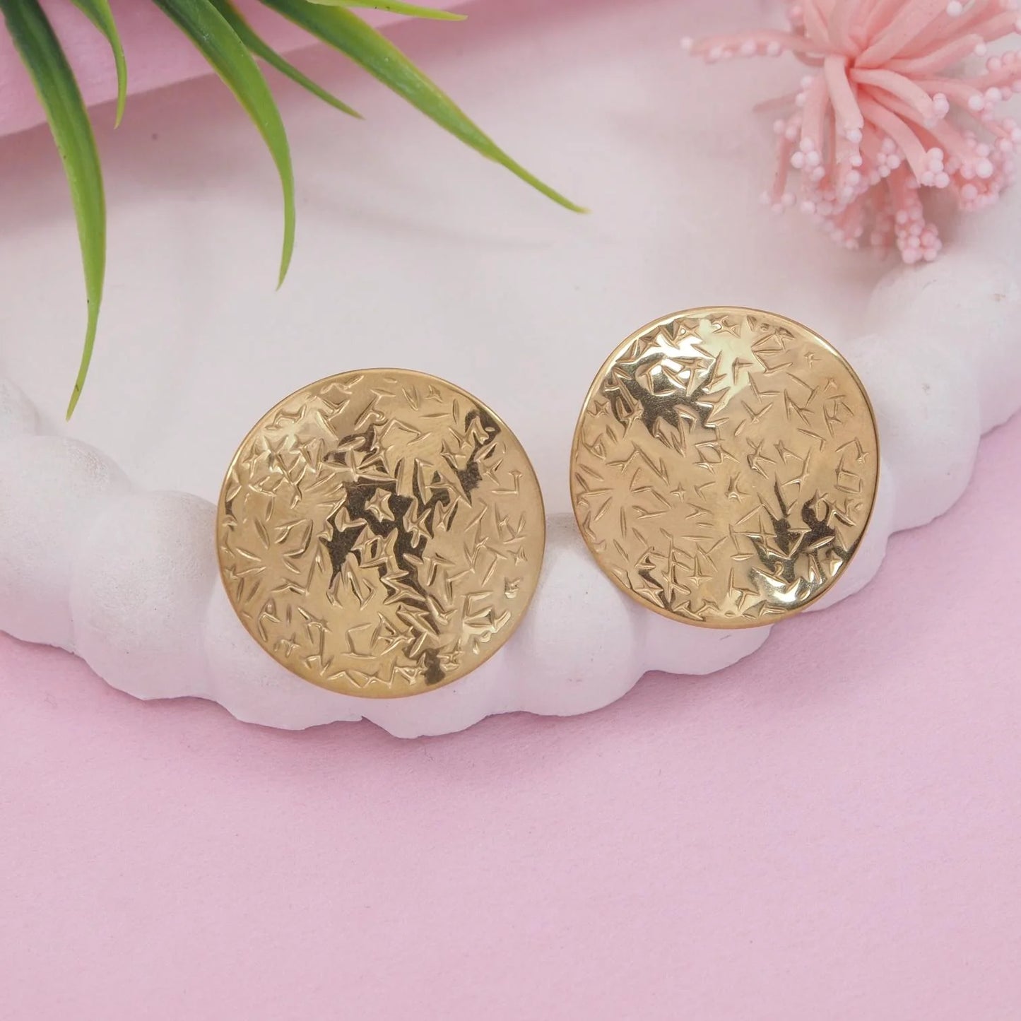 Golden Aurora Texture Studs