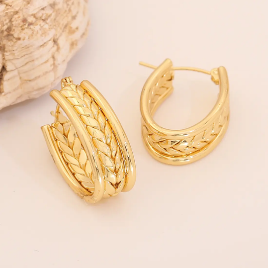 Braided Band Studs