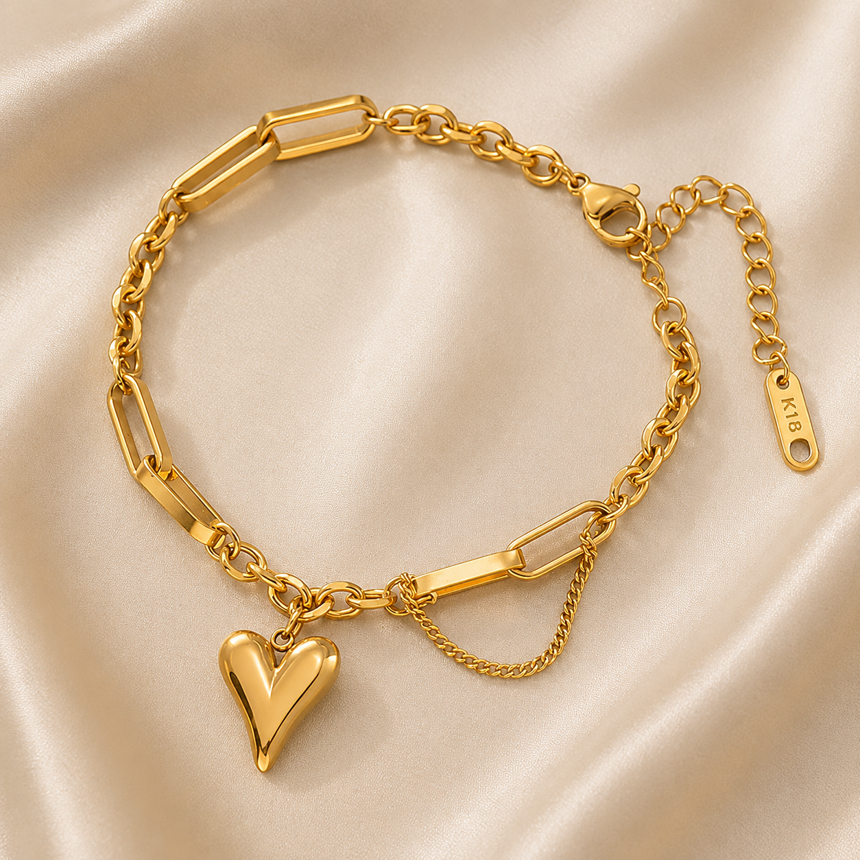 Amora Heart Charm Bracelet
