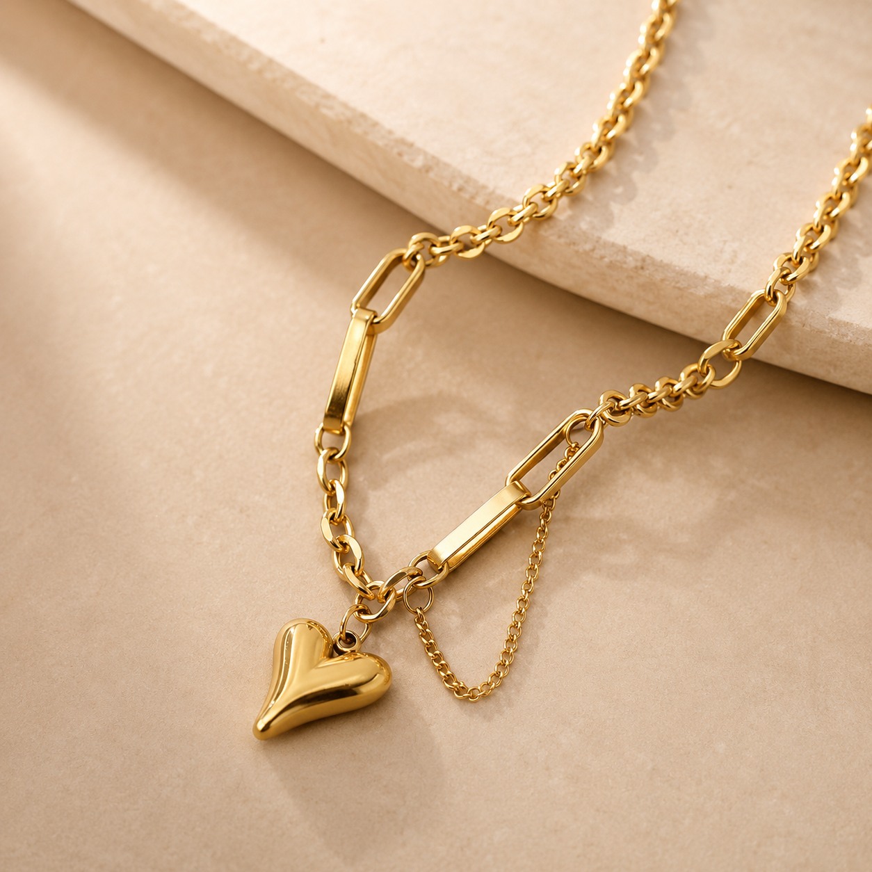 Amora Heart Charm Bracelet