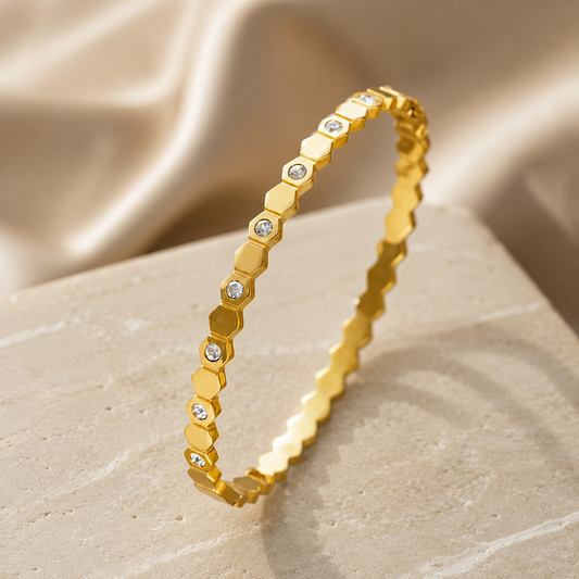 Aurielle Hexa Crystal Bracelet