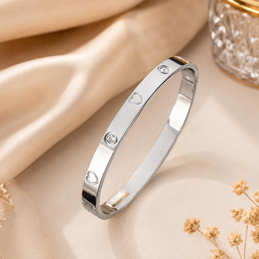 Eterna Silver Love Bracelet