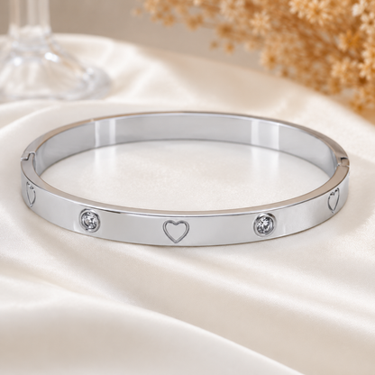 Eterna Silver Love Bracelet