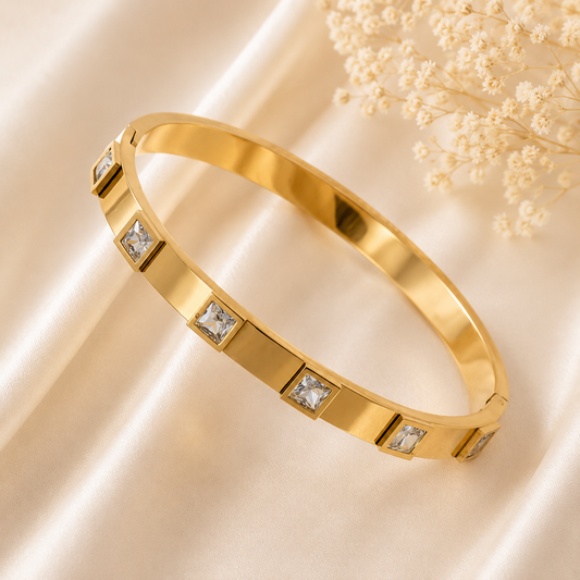 Aurora Gold Diamond Bracelet