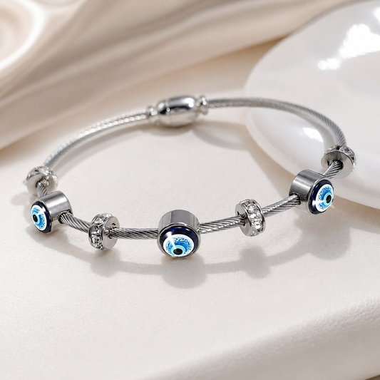 Nazaris Silver Bracelet
