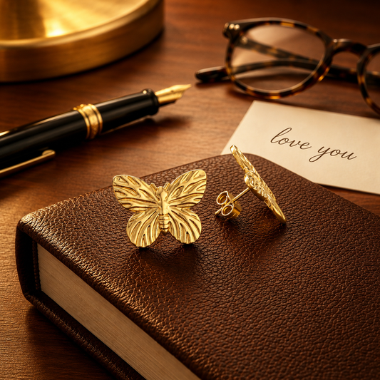 Maripelle Gold Stud Earrings