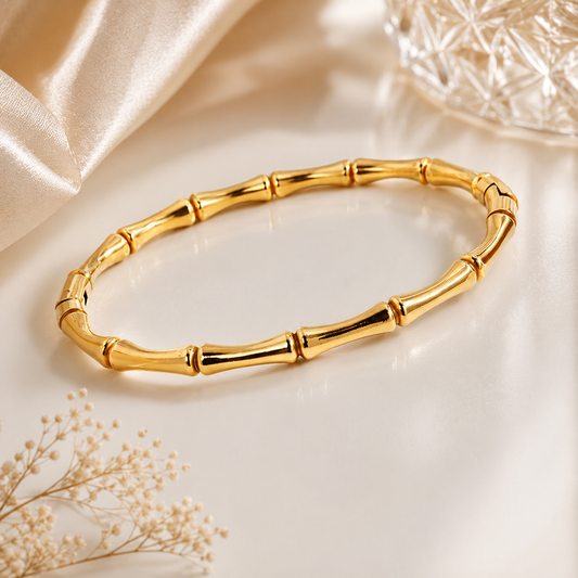 Aurelia Bamboo Gold Bracelet