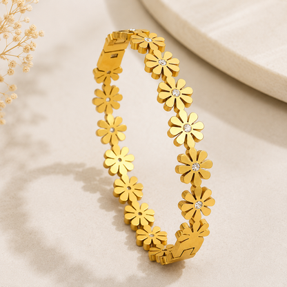 Aurelia Gold Bloom Bracelet
