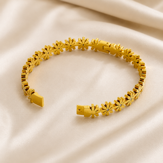 Aurelia Gold Bloom Bracelet
