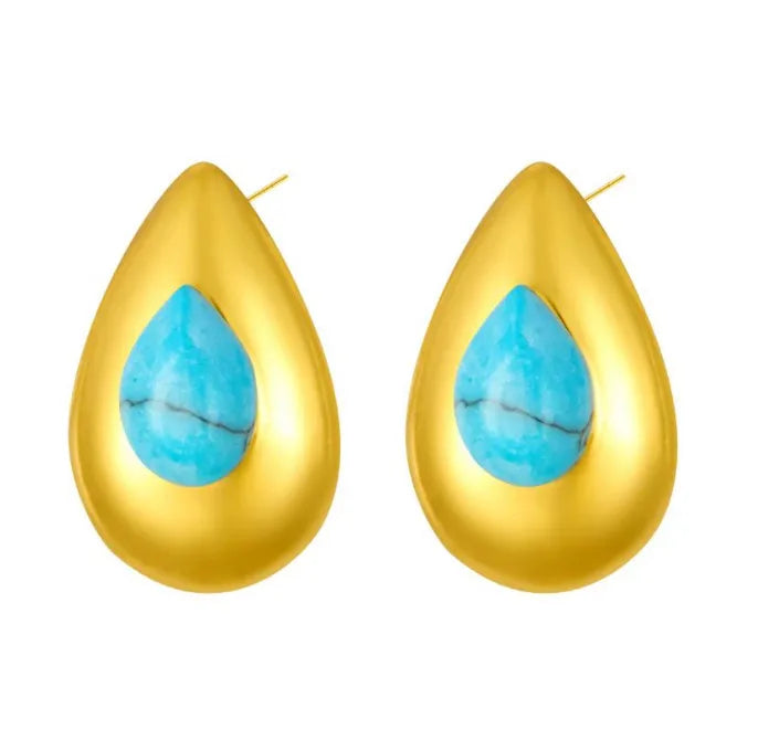 AquaTear Luxe Drop Earrings