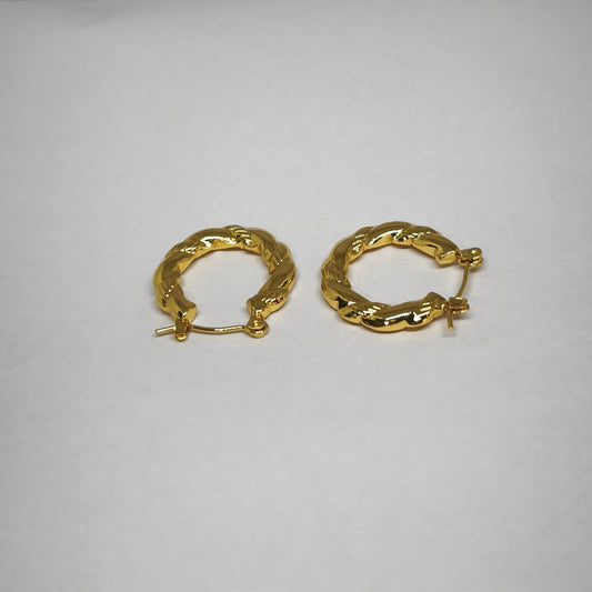 Elegant Premium Gold Hoop Earrings