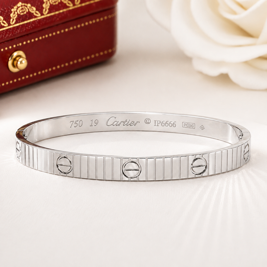 Classic Screw Silver Bracelet