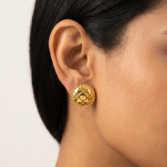 RoyalWeave Vintage Stud Earrings