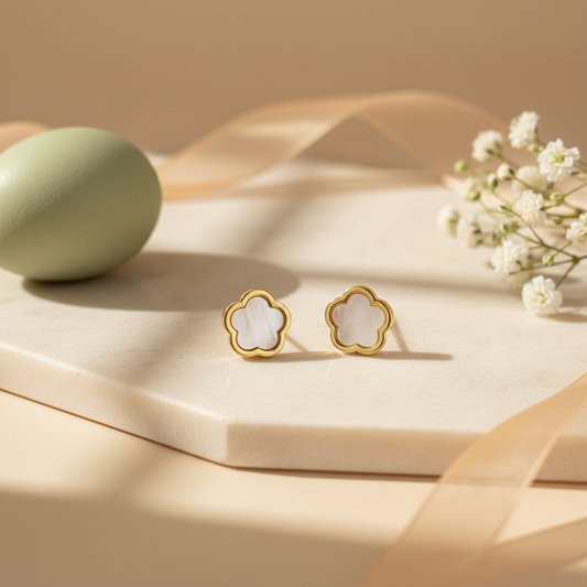 Homiblend Celestia PearlBloom Studs