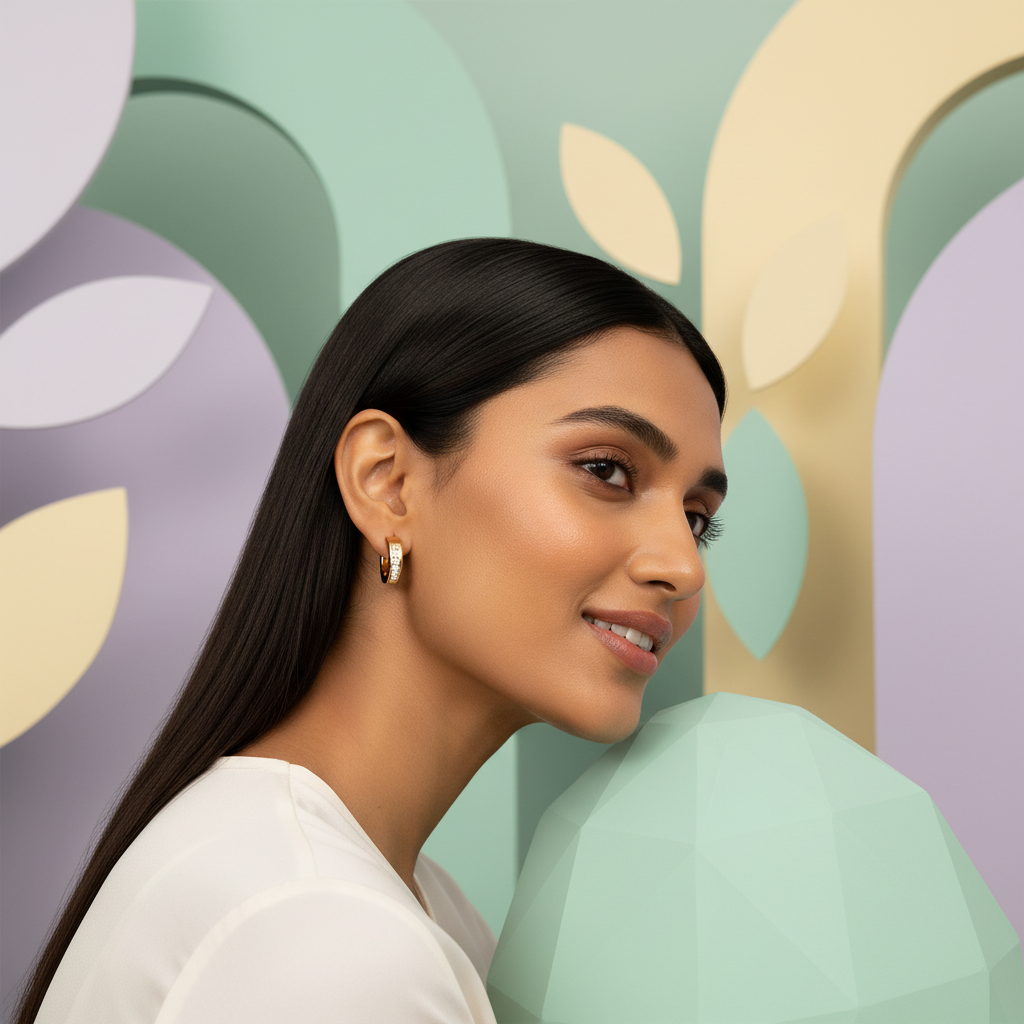 Celestia Luxe Hoop