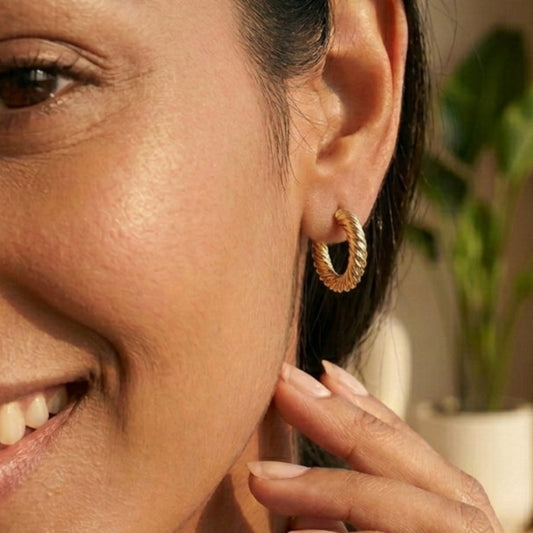 Aurelia Ridge Luxe Hoops