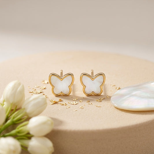 Homiblend Aurelia FlutterPearl Studs