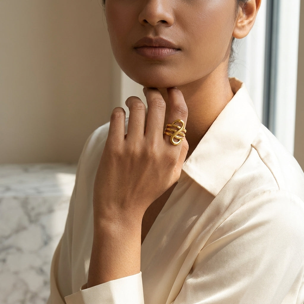 Veloura Gold Ring