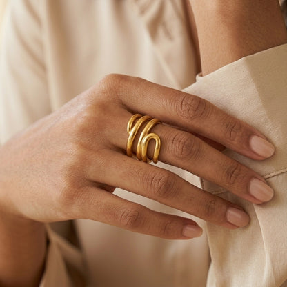 Seraphine Gold Ring