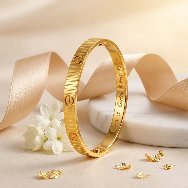 Classic Screw Gold Bracelet | Stack