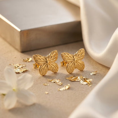 Maripelle Gold Stud Earrings