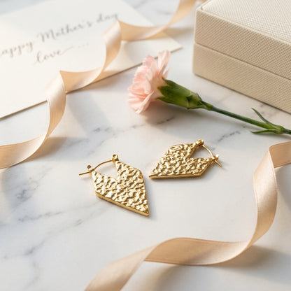 Virelle Gold Hoop Earrings