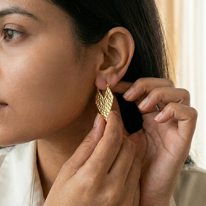 Virelle Gold Hoop Earrings