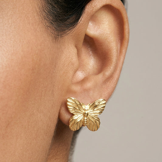 Maripelle Gold Stud Earrings