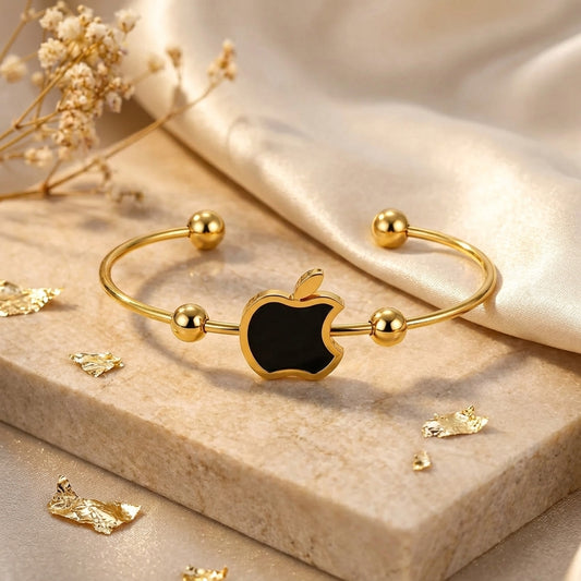 Forbidden Luxe Open Bracelet - Black