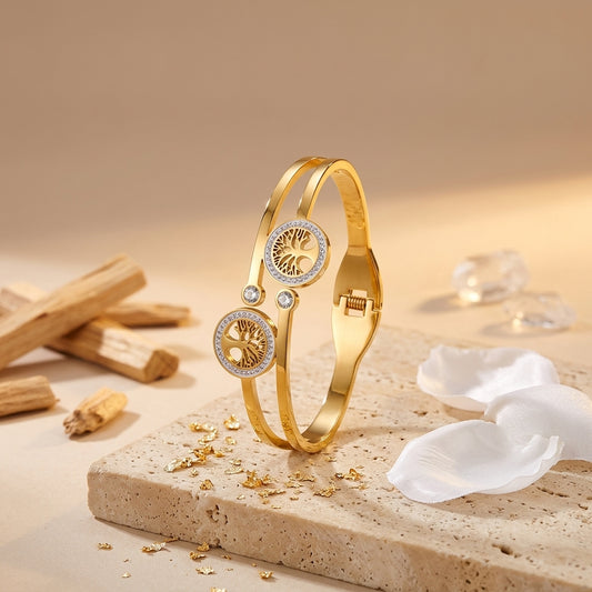 Aureve Tree Gold Bracelet