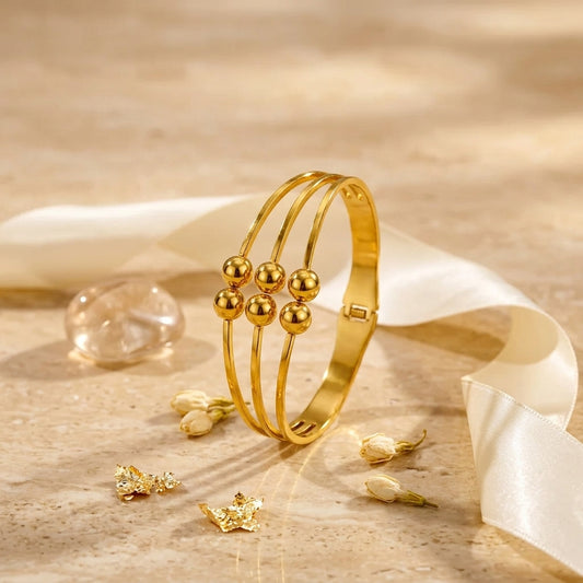 Celestia Orb Lock Bracelet