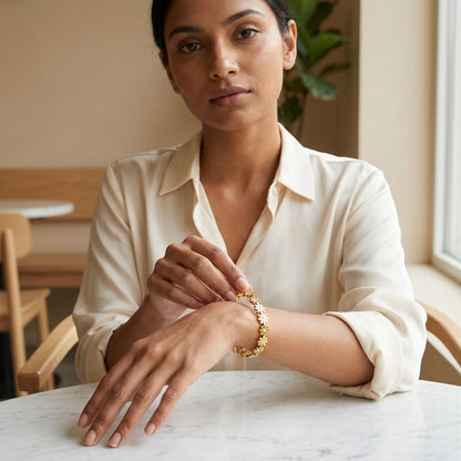 Aurelia Gold Bloom Bracelet