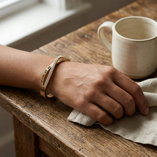 Imperia Roman Gold Bracelet