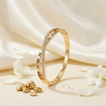 Celeste Roman Gold Bracelet