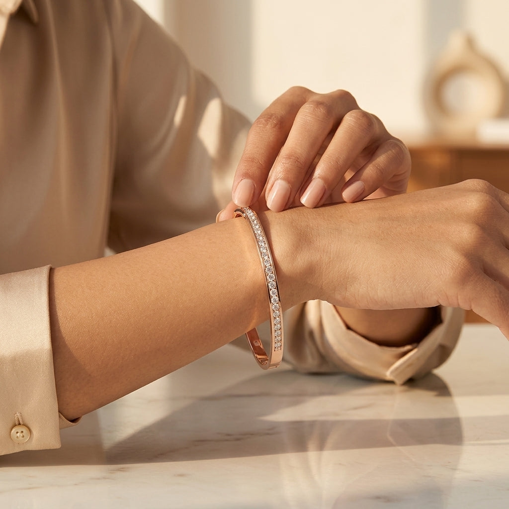Aurielle Rose Gold Bracelet