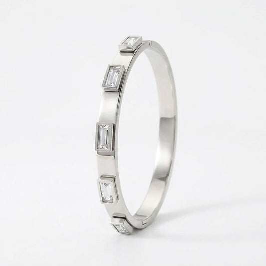Avelisse Silver Crystal Bracelet