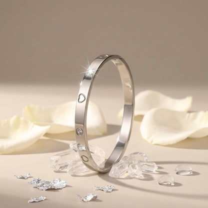 Eterna Silver Love Bracelet