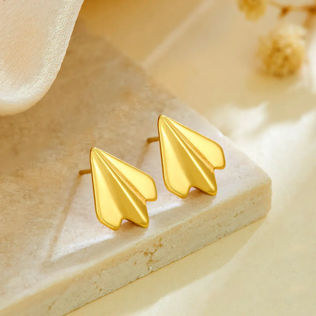 Arrow Luxe Stud Earrings