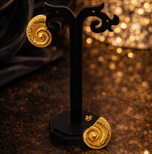 OroShell Heritage Statement Earrings