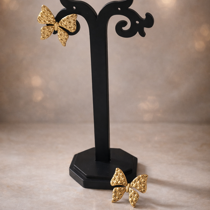 Retro Butterfly Studs