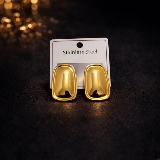 Aurora Luxe GeoGold Earrings