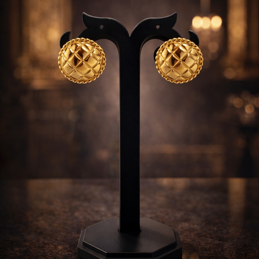 RoyalWeave Vintage Stud Earrings